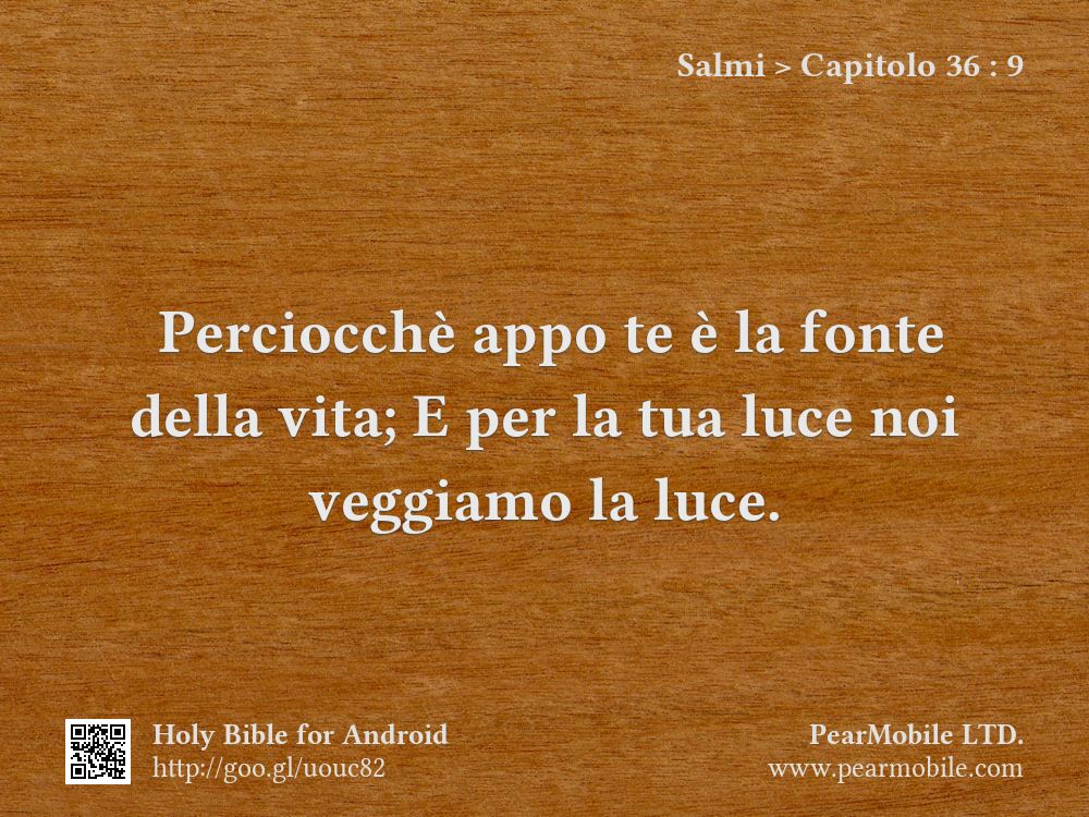 Salmi, Capitolo 36:9